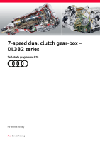 SSP 678 7-speed dual clutch gear­box – DL382 series - Self-Study Programme 